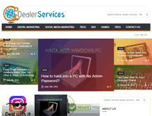 Tablet Screenshot of internetdealerservices.com